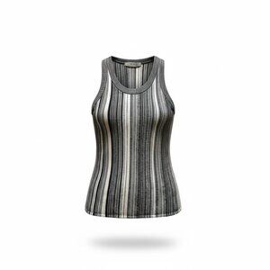 Sportmax Max Mara Striped Knit Racerback Tank XS